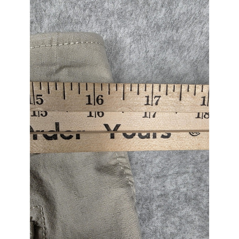 Eddie Bauer Pants Womens 8 Khaki Chino Straight Leg Stretch Ripstop Hiking - Picture 9 of 15